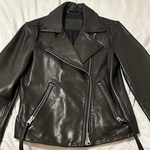 All Saints Jackets & Blazers - All saints Leather Jacket